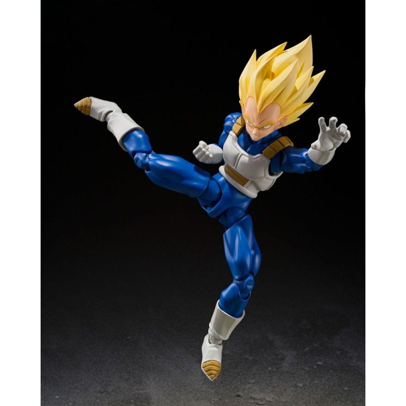 Dragon Ball Z figurine S.H.Figuarts Super Saiyan Vegeta (Dangerous Pride) 14 cm | 4573102692917