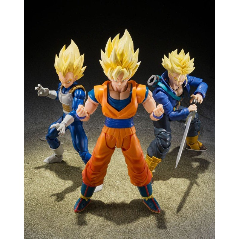 Dragon Ball Z figurine S.H.Figuarts Super Saiyan Vegeta (Dangerous Pride) 14 cm | 4573102692917