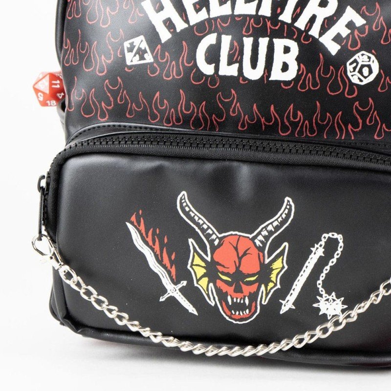 Stranger Things Backpack Hellfire Club | 8445484579260