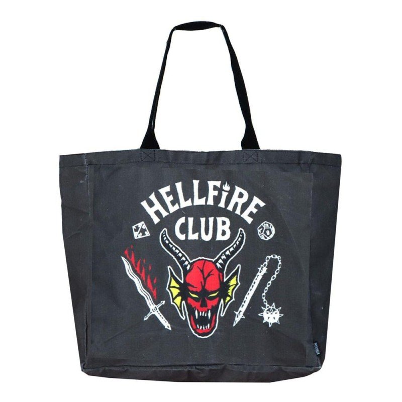 Stranger Things Tote Bag Hellfire Club XL | 8445484585650
