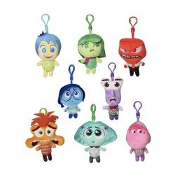 Inside Out Plush Keychains 12 cm Assortment (24) 