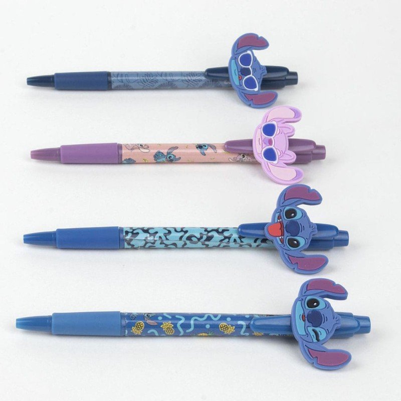 Loli & Stitch ball pen 4-Pack | 8445484121162