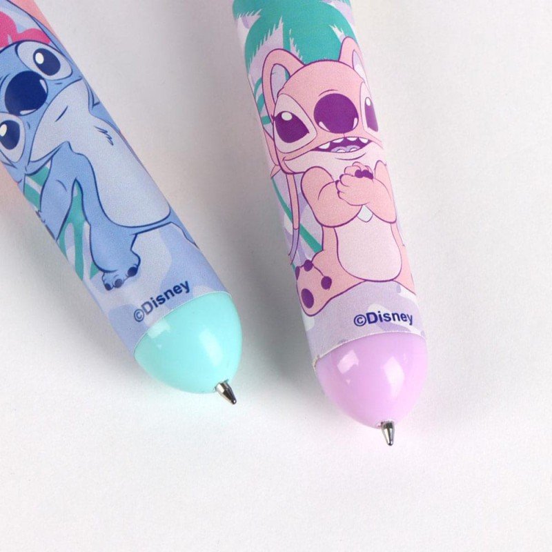 Loli & Stitch présentoir stylos à bille 10 couleurs (16) | 8445484512038