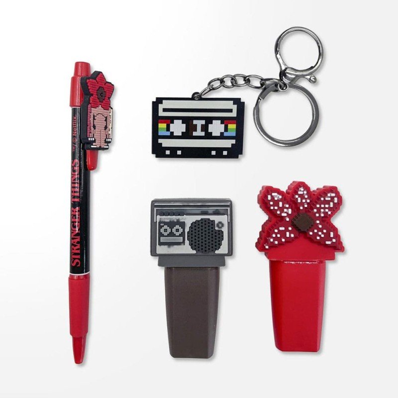 Stranger Things Stationery - Set 4 pieces | 8445484579666