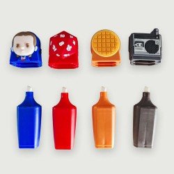 Stranger Thinigs pack 4 surligneurs | 8445484579680