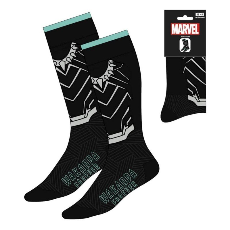 Black Panther chaussettes Wakanda Forever 38-45 | 8445484544206