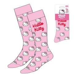 Sanrio chaussettes Hello Kitty Face Pink 36-43