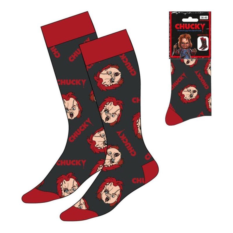 Chucky (Child´s Play) Socks Chucky Angry 38-45 | 8445484544459