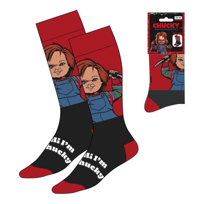 Chucky (Child´s Play) Socks Hi I´m Chucky 38-45 | 8445484544473