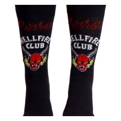Stranger Things Socks Hellfire Club Black 38-45 | 8445484579451