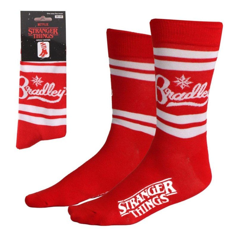Stranger Things chaussettes Bradley´s Big Buy Red 38-45 | 8445484579499