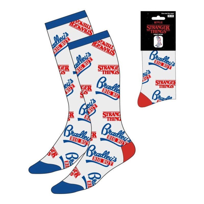 Stranger Things Socks Bradley´s Big Buy AOP 38-45 | 8445484579536
