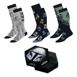 Star Wars: The Mandalorian pack 3 paires de chaussettes Mandalorian 38-45 