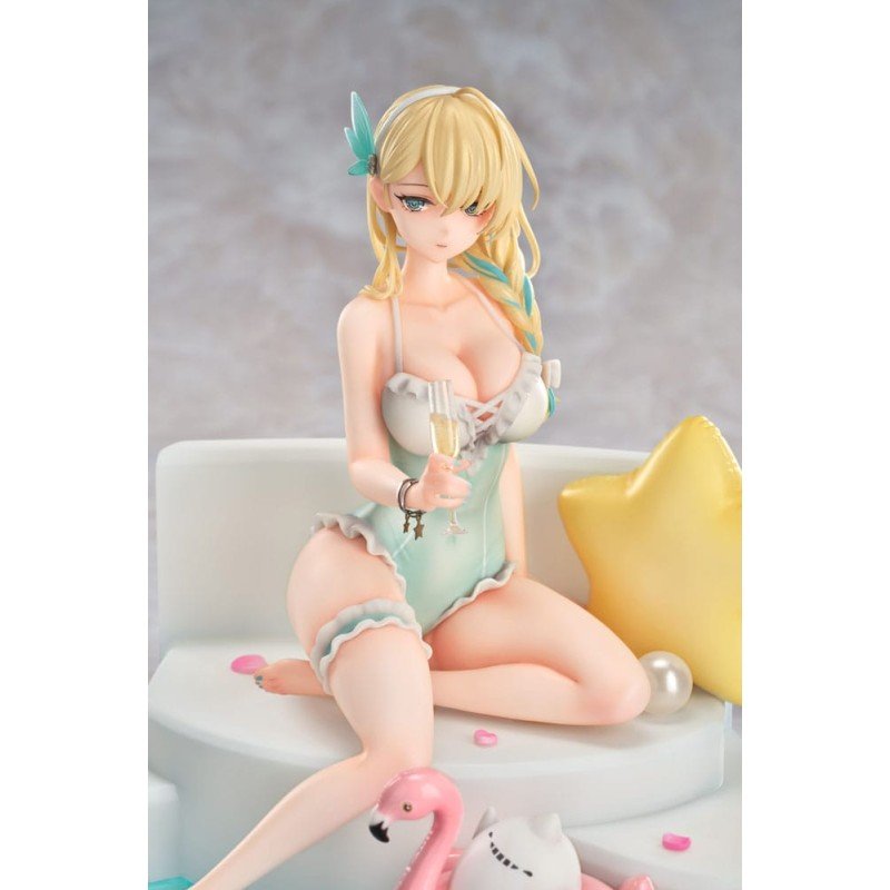 Senkan Shoujo R statuette PVC 1/7 Lexington (CV-16) Summer of Ingleside Ver. 19 cm   