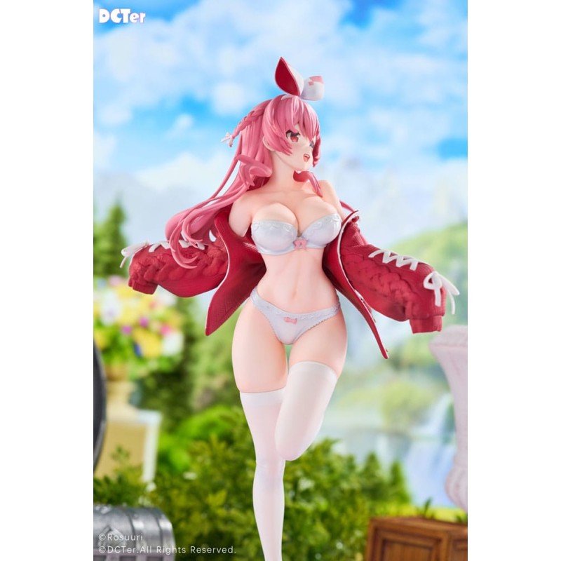 Rosuuri Original Character statuette PVC 1/7 White Rabbit Rosu Swimsuit Ver. 25 cm | 6972819639594
