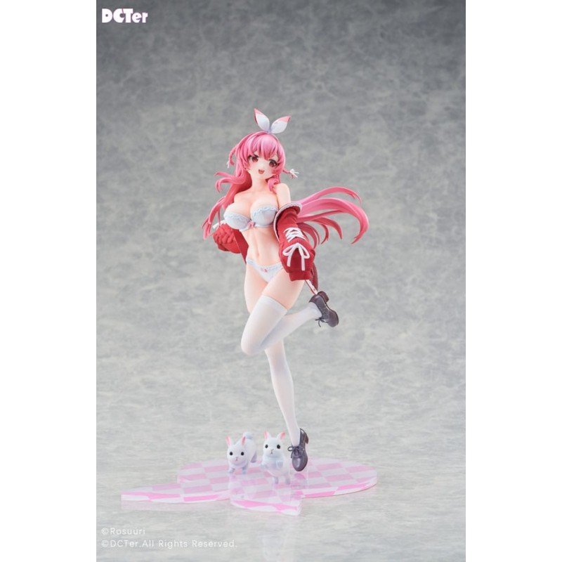 Rosuuri Original Character statuette PVC 1/7 White Rabbit Rosu Swimsuit Ver. 25 cm | 6972819639594