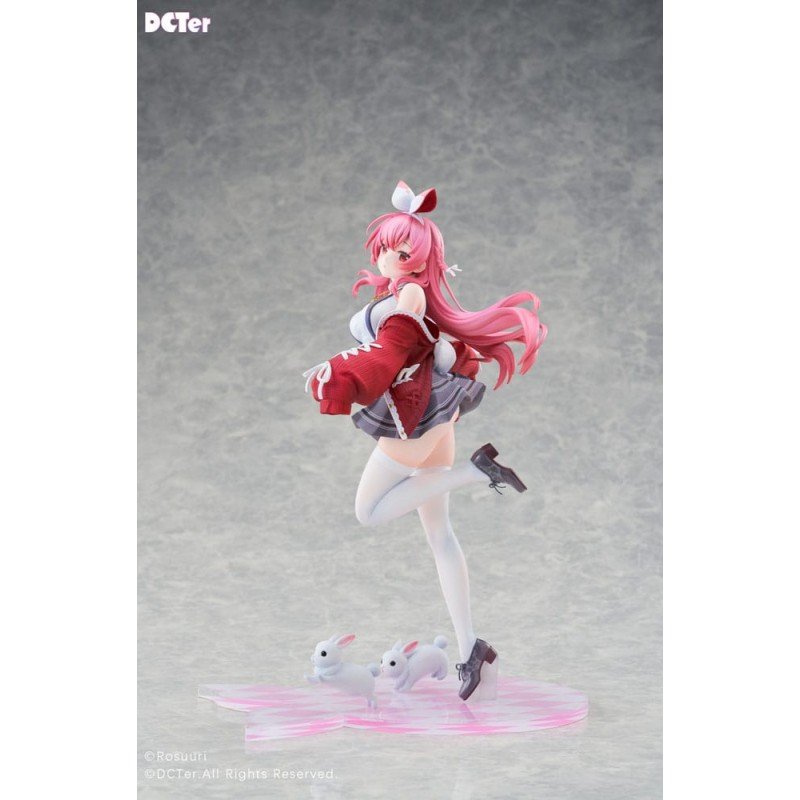 Rosuuri Original Character PVC Statue 1/7 White Rabbit Rosu Casual Clothes Ver. 25 cm | 6972819639662