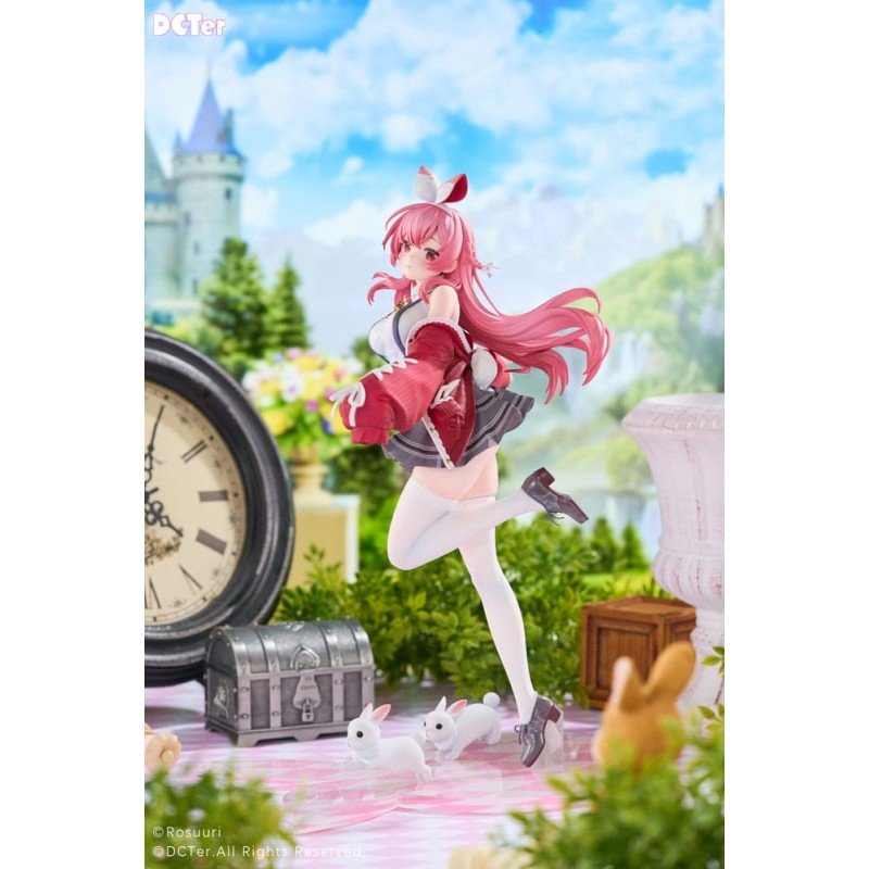Rosuuri Original Character statuette PVC 1/7 White Rabbit Rosu Casual Clothes Ver. 25 cm | 6972819639662