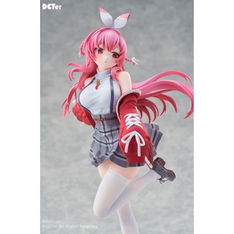 Rosuuri Original Character statuette PVC 1/7 White Rabbit Rosu Casual Clothes Ver. 25 cm | 6972819639662