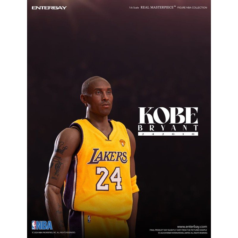 NBA Collection Real Masterpiece Actionfigur 1/6 Kobe Bryant 242010 Limited Edtition 30 cm | 4897020281016