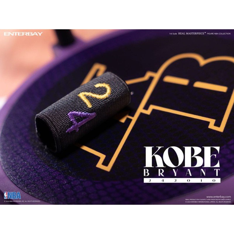 NBA Collection Real Masterpiece Actionfigur 1/6 Kobe Bryant 242010 Limited Edtition 30 cm | 4897020281016