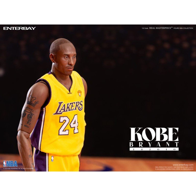NBA Collection Real Masterpiece Actionfigur 1/6 Kobe Bryant 242010 Limited Edtition 30 cm | 4897020281016