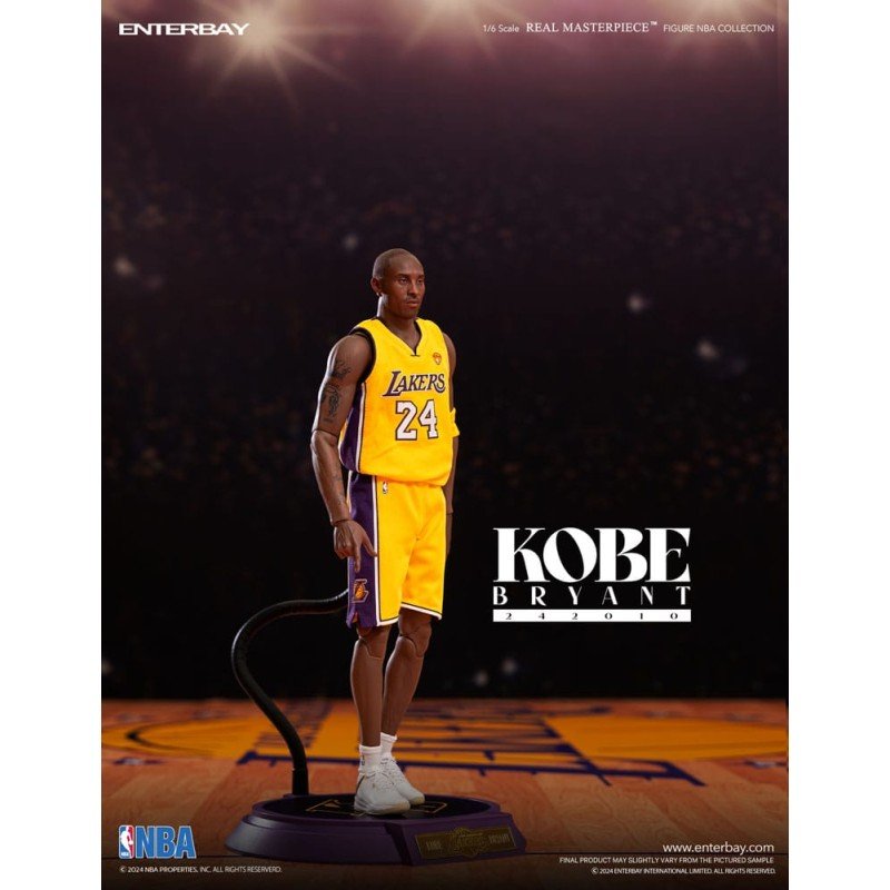 NBA Collection Real Masterpiece Actionfigur 1/6 Kobe Bryant 242010 Limited Edtition 30 cm | 4897020281016