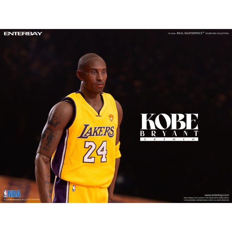NBA Collection Real Masterpiece Actionfigur 1/6 Kobe Bryant 242010 Limited Edtition 30 cm | 4897020281016