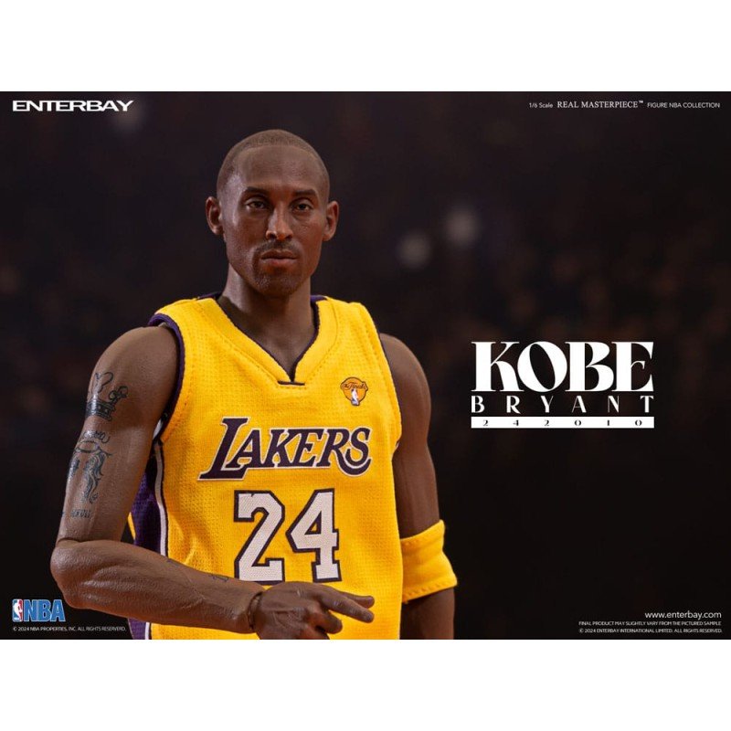 NBA Collection Real Masterpiece Actionfigur 1/6 Kobe Bryant 242010 Limited Edtition 30 cm | 4897020281016