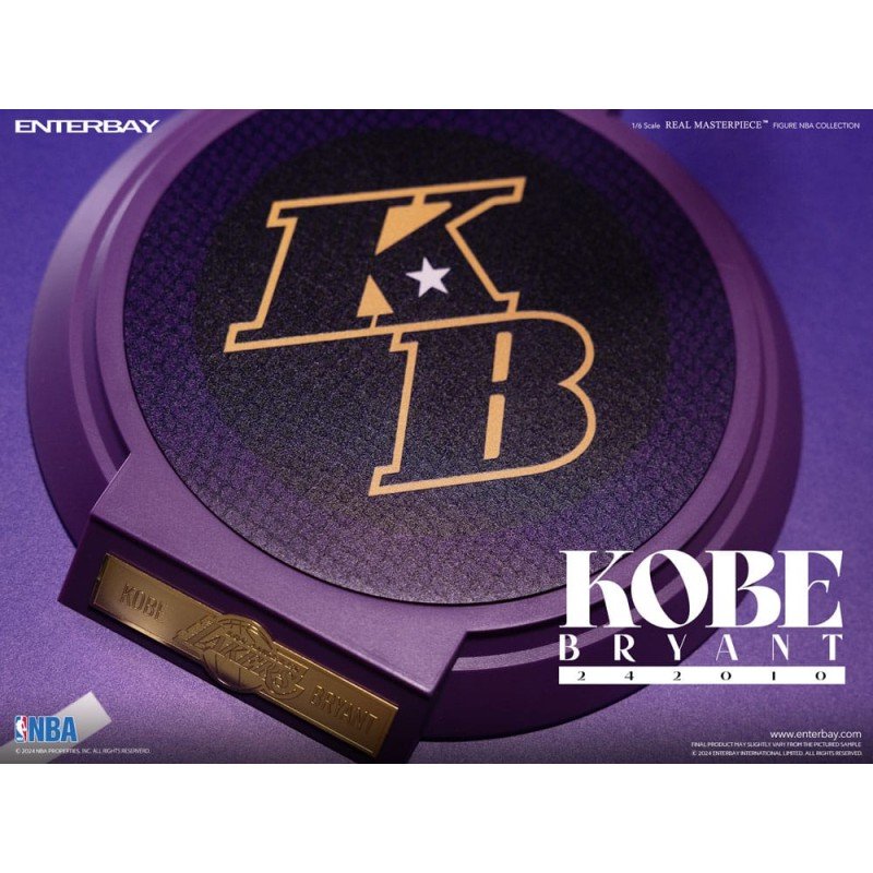 NBA Collection Real Masterpiece Actionfigur 1/6 Kobe Bryant 242010 Limited Edtition 30 cm | 4897020281016