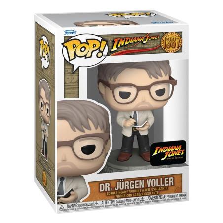 Indiana Jones 5 Figurine Funko POP! Movies Vinyl Dr. Jurgen Voller 9 cm