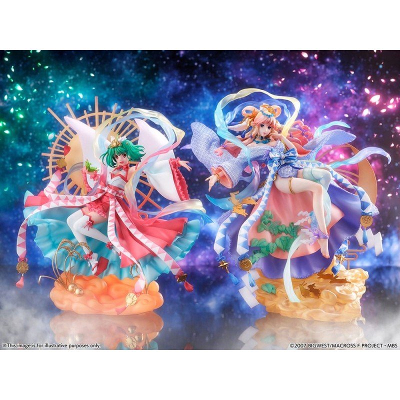 Macross Frontier statuette PVC SHIBUYA SCRAMBLE FIGURE 1/7 Ranka Lee Amaterasu Ver. 29 cm | 4580769940251