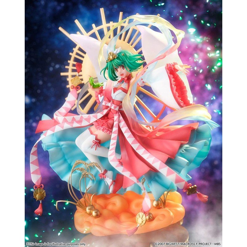 Macross Frontier statuette PVC SHIBUYA SCRAMBLE FIGURE 1/7 Ranka Lee Amaterasu Ver. 29 cm | 4580769940251