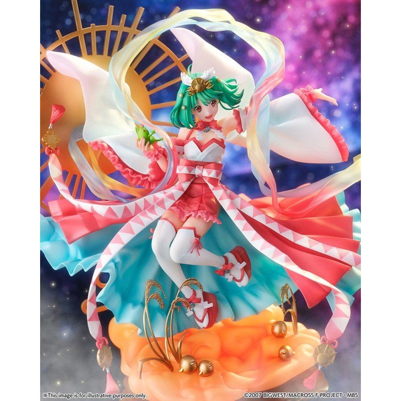 Macross Frontier statuette PVC SHIBUYA SCRAMBLE FIGURE 1/7 Ranka Lee Amaterasu Ver. 29 cm | 4580769940251