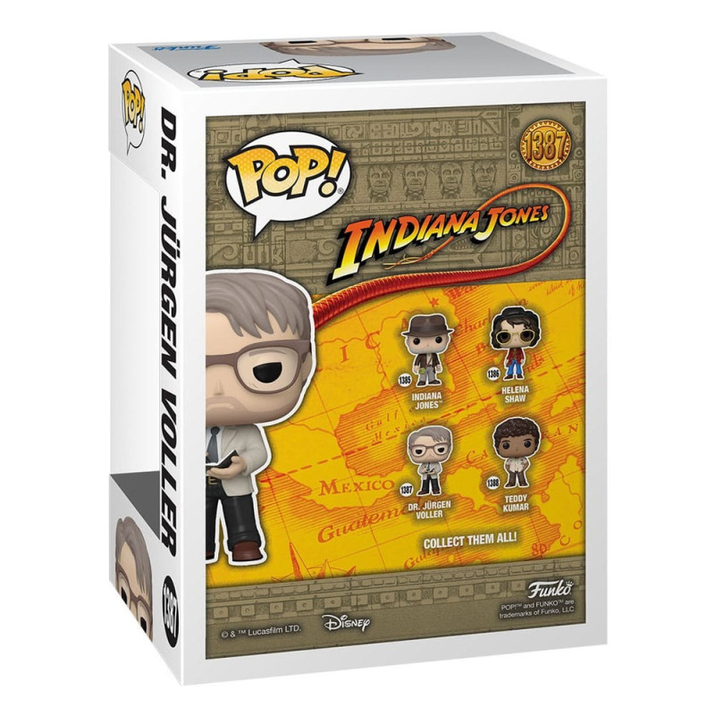 Indiana Jones 5 Figurine Funko POP! Movies Vinyl Dr. Jurgen Voller 9 cm