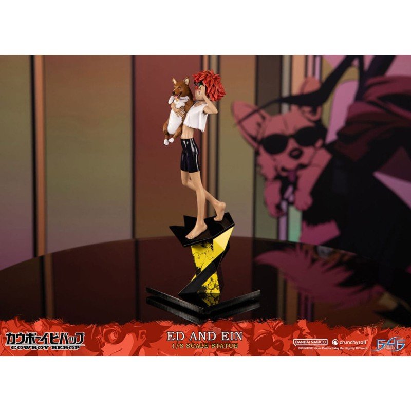 Cowboy Bebop statuette 1/8 Ed & Ein 28 cm | 5060316627617