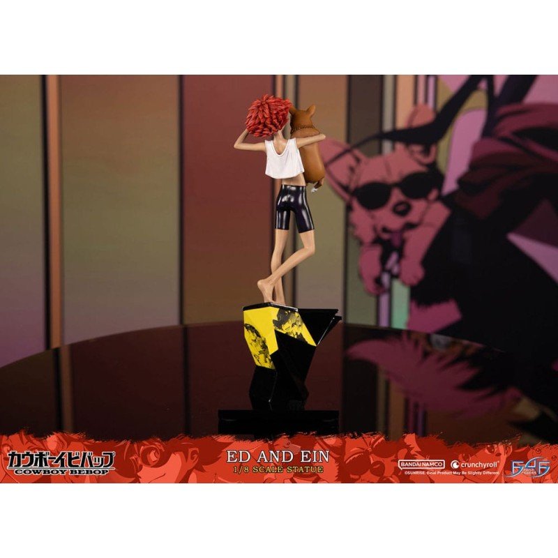 Cowboy Bebop statuette 1/8 Ed & Ein 28 cm | 5060316627617