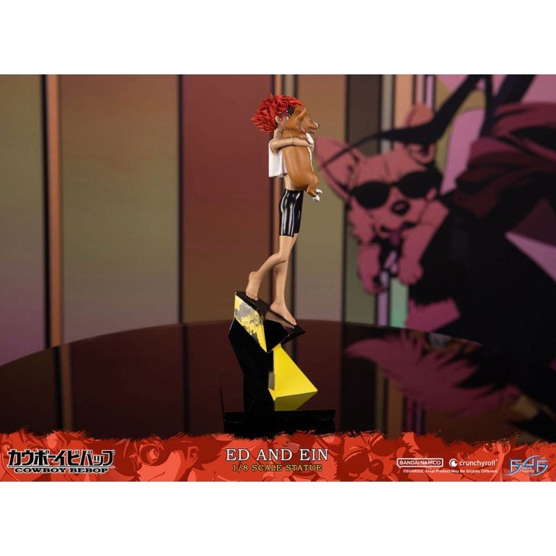Cowboy Bebop statuette 1/8 Ed & Ein 28 cm | 5060316627617