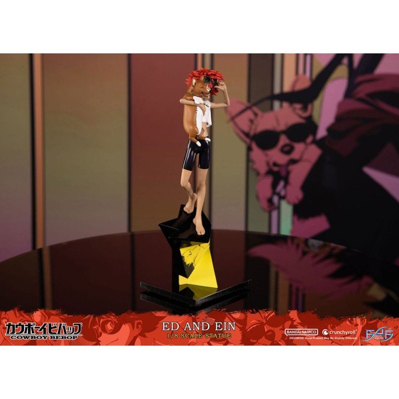 Cowboy Bebop statuette 1/8 Ed & Ein 28 cm | 5060316627617