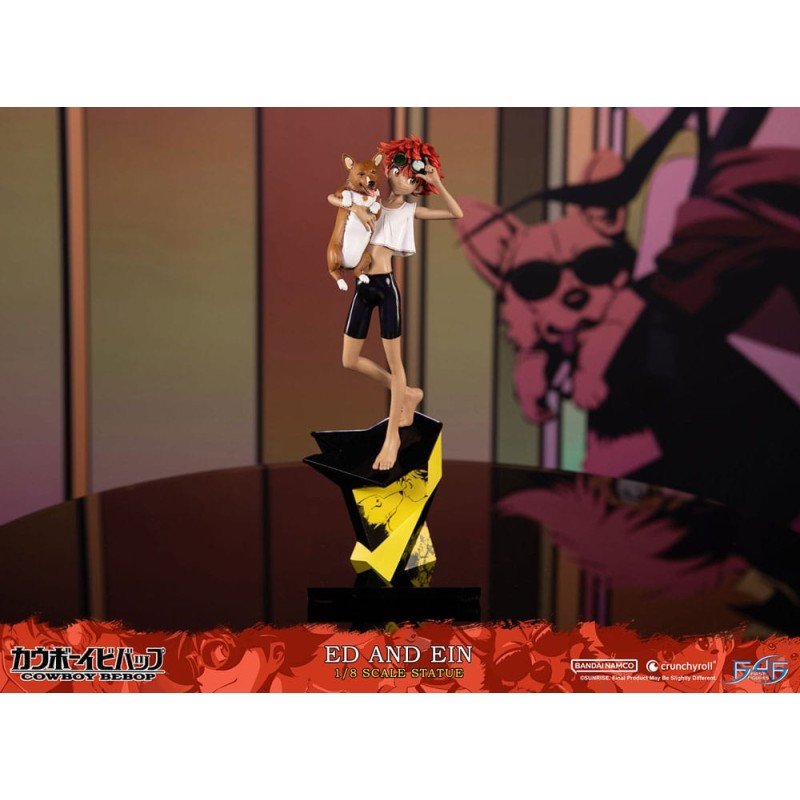 Cowboy Bebop statuette 1/8 Ed & Ein 28 cm | 5060316627617