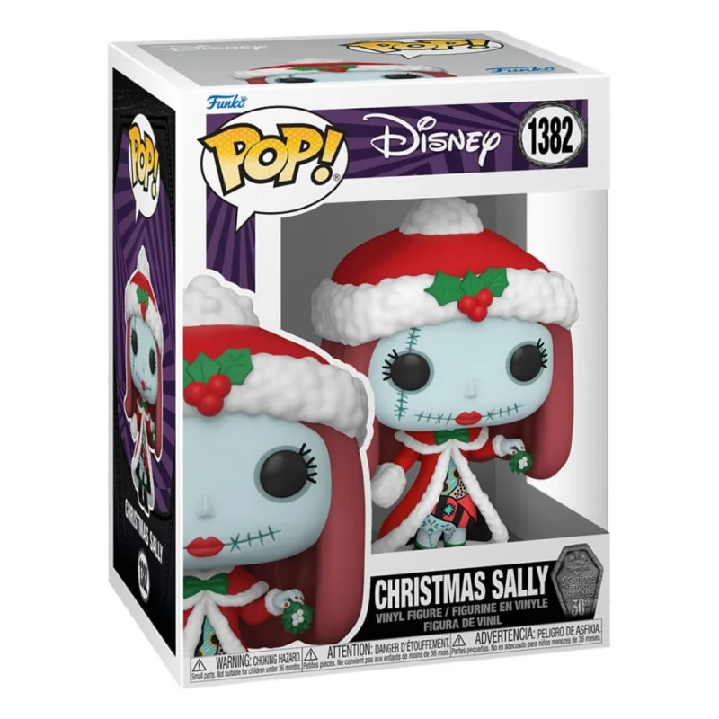Disney L'étrange Noël de Mr. Jack 30th Figurine Funko POP! Vinyl Christmas Sally 9 cm
