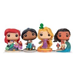 Disney pack 4 figurines POP! Movies Vinyl Ultimate Princess (GW) 9 cm