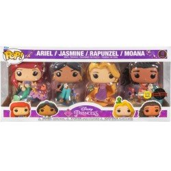 Disney POP! Movies Vinyl Figure 4-Pack Ultimate Princess (GW) 9 cm | 0889698618007