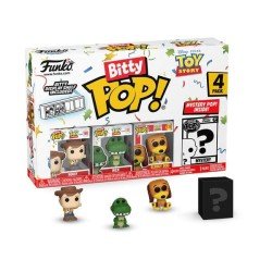 Toy Story pack 4 figurines Bitty POP! Vinyl Woody 2,5 cm