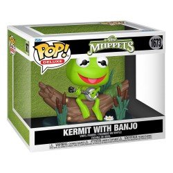 The Muppets POP! Deluxe Vinyl Figure Kermit with Banjo 9 cm | 0889698758536