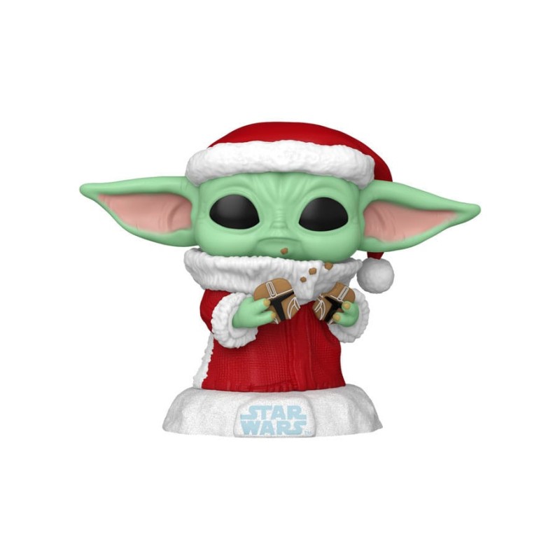 Star Wars: Mandalorian POP! Vinyl figurine Holiday Grogu 9 cm | 0889698800099