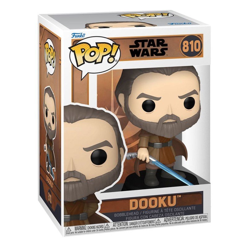 Star Wars POP! Vinyl Bobblehead Figure Dooku 9 cm | 0889698837828