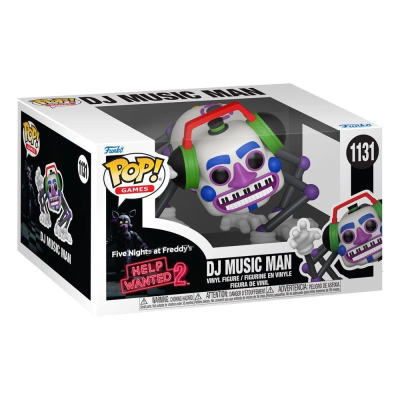 Five Nights at Freddy's: Help Wanted 2 POP! Premium Vinyl Figure DJ Music Man 9 cm | 0889698861175