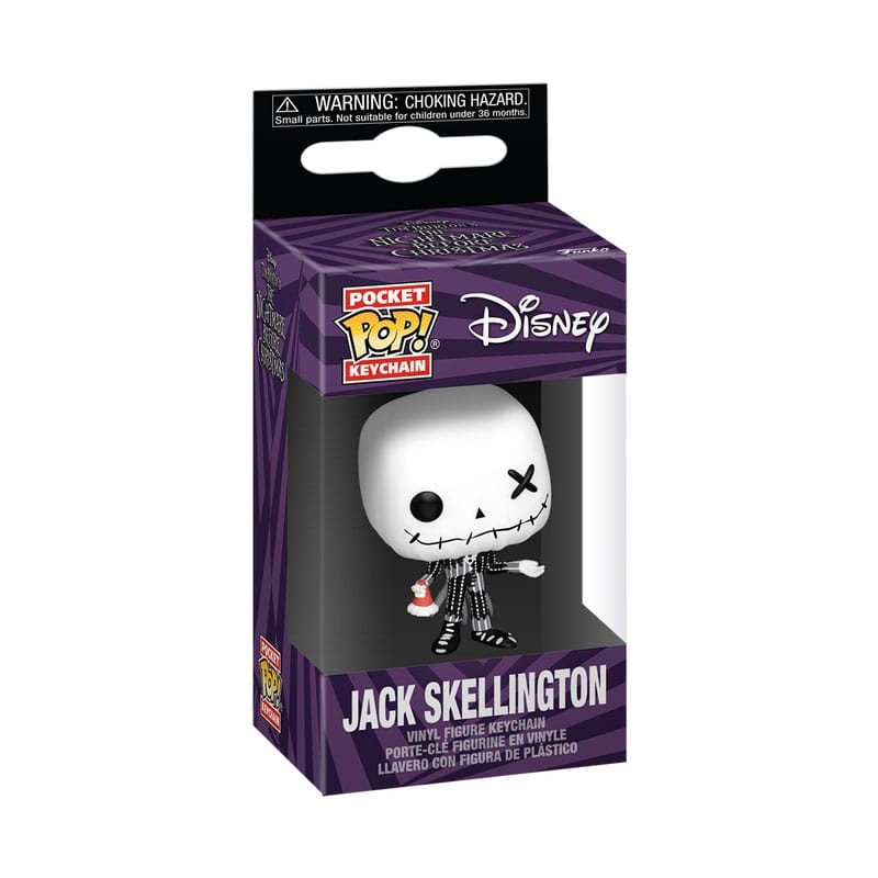Nightmare before Christmas POP! Vinyl Keychains 4 cm Patchwork - Jack Display (12) | 0889698861519