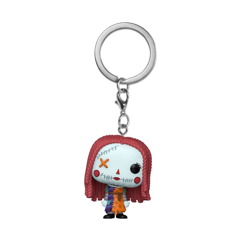 Nightmare before Christmas POP! Vinyl Keychains 4 cm Patchwork - Sally Display (12) | 0889698861526